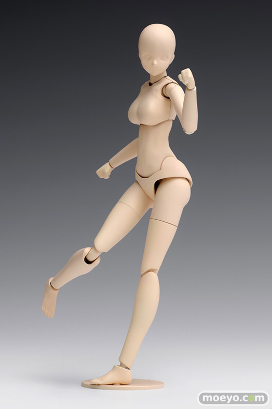 ウェーブ 1/12スケール ムーバブルボディ 女性型[スタンダード] プラモデル 04
