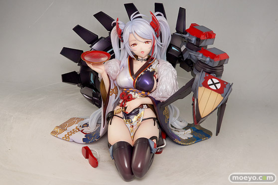 コトブキヤ アズールレーン プリンツ・オイゲン(百花繚乱ver.) フィギュア ブレイン 01