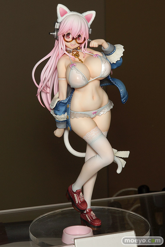 ユニオンクリエイティブ すーぱーそに子 White cat Ver. みんへる 森山奈菜 フィギュア 01