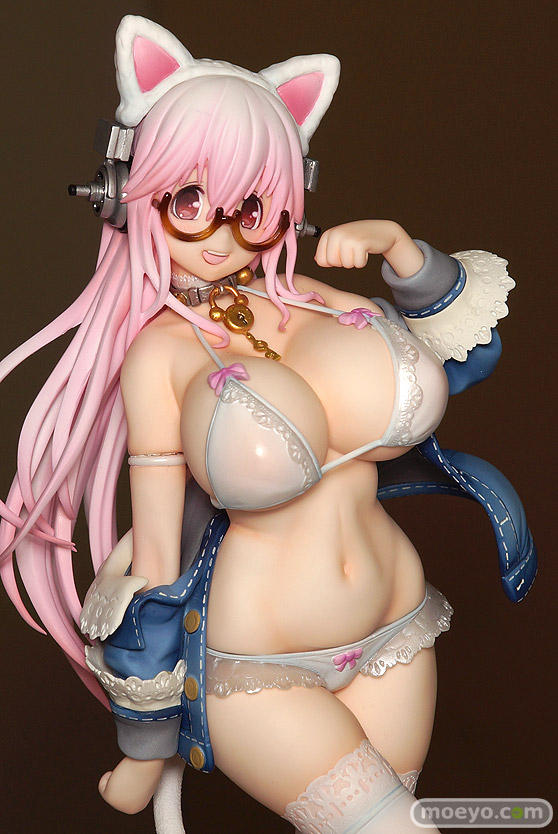 ユニオンクリエイティブ すーぱーそに子 White cat Ver. みんへる 森山奈菜 フィギュア 04