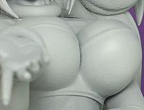 巨乳もしっかり再現！メガハウス新作フィギュア「ドラゴンボールギャルズ 人造人間21号」監修中原型が展示！ 【メガホビ2018秋】