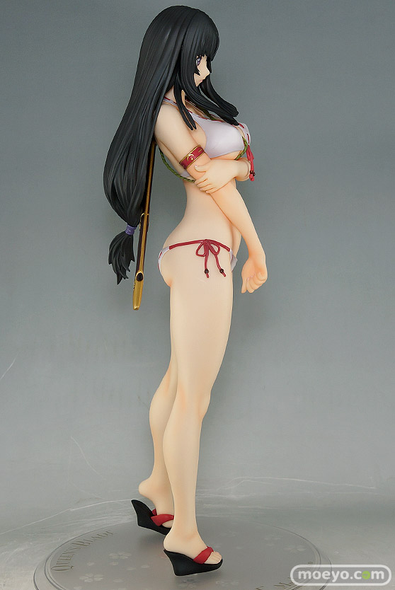 オーキッドシード クイーンズブレイド 美しき闘士たち 武者巫女 トモエ タナカマサノリ フィギュア キャストオフ 03