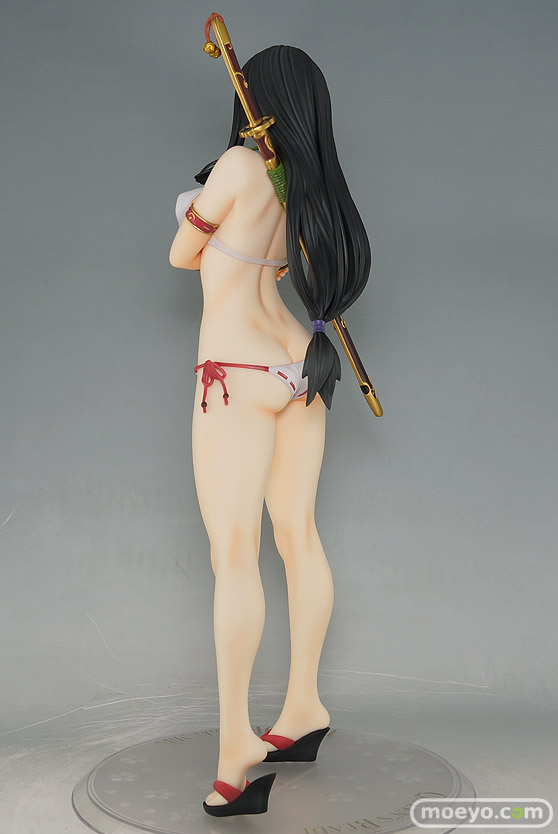 オーキッドシード クイーンズブレイド 美しき闘士たち 武者巫女 トモエ タナカマサノリ フィギュア キャストオフ 06