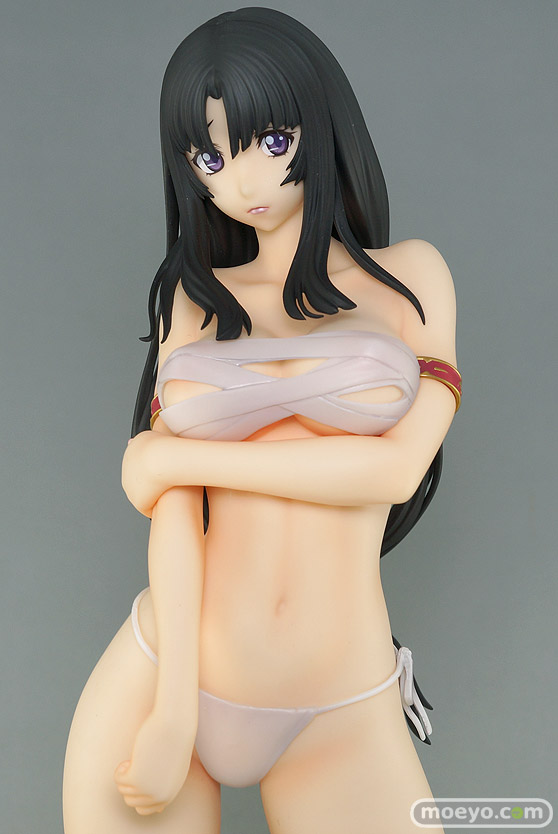 オーキッドシード クイーンズブレイド 美しき闘士たち 武者巫女 トモエ タナカマサノリ フィギュア キャストオフ 32