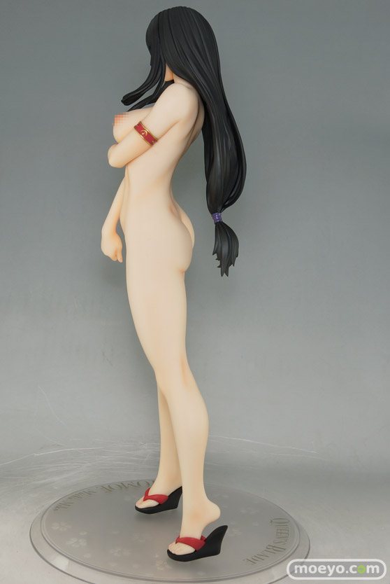 オーキッドシード クイーンズブレイド 美しき闘士たち 武者巫女 トモエ タナカマサノリ フィギュア キャストオフ　全裸  20