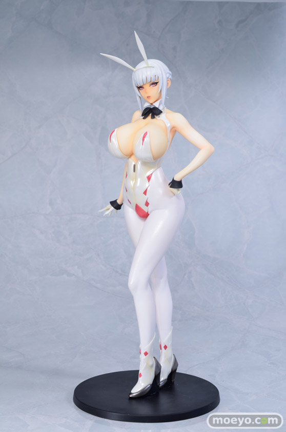 Q-six BUNNY GIRL 十六夜エリカ パールver. ばん！オリジナルキャラクター フィギュア エロ キャストオフ ふたなり 01