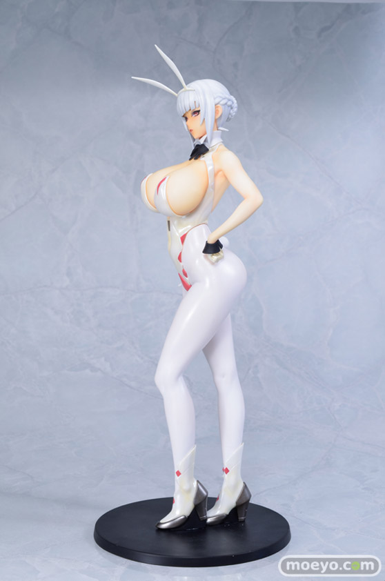 Q-six BUNNY GIRL 十六夜エリカ パールver. ばん！オリジナルキャラクター フィギュア エロ キャストオフ ふたなり 02
