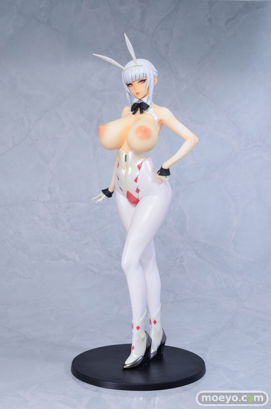 Q-six BUNNY GIRL 十六夜エリカ パールver. ばん！オリジナルキャラクター フィギュア エロ キャストオフ ふたなり 12