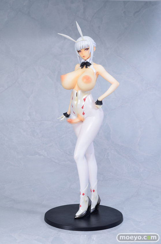 Q-six BUNNY GIRL 十六夜エリカ パールver. ばん！オリジナルキャラクター フィギュア エロ キャストオフ ふたなり 16