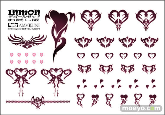 ホビージャパン ＩＮＭＯＮデカールセット フィギュア サンプル 画像 11