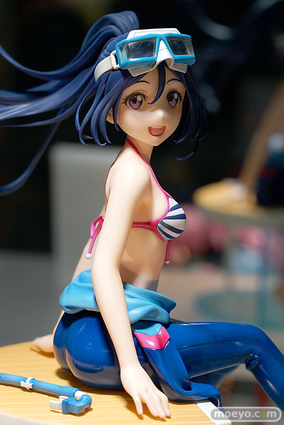 With Fans！ ラブライブ！サンシャイン！！ 松浦果南 Blu-rayジャケットVer. フィギュア アビラ　あらくま グッドスマイルカンパニー 08