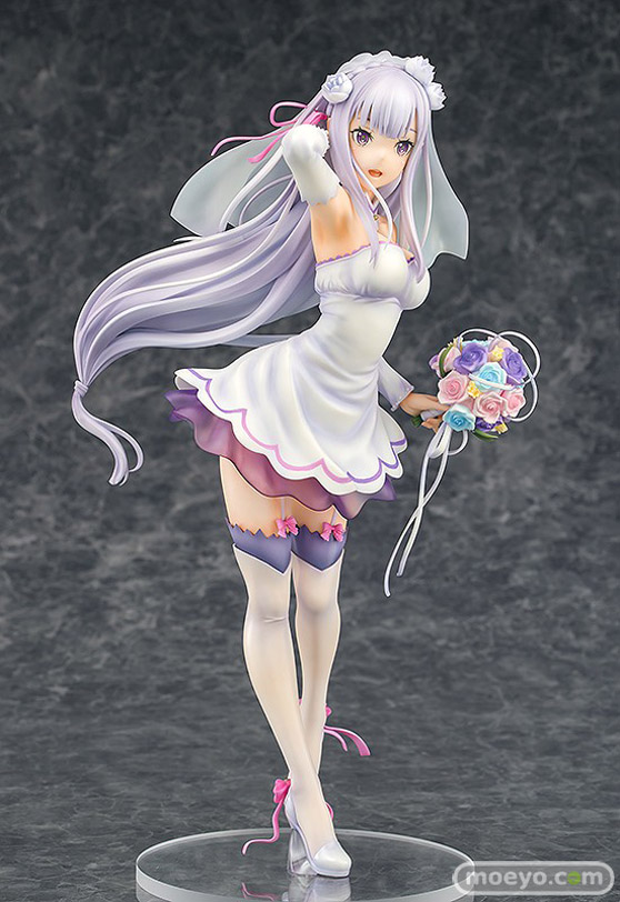 ファット・カンパニー Re：ゼロから始める異世界生活 エミリア ウェディングVer. フィギュア iTANDi Noa 06