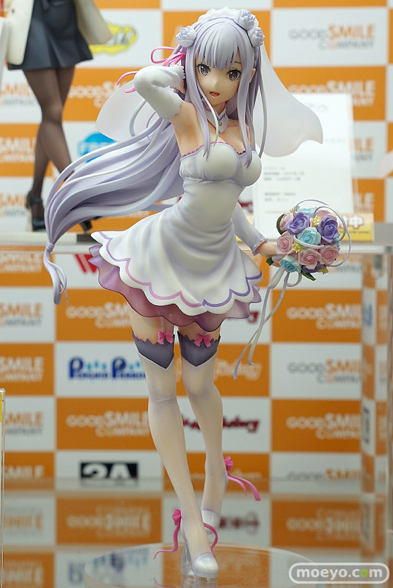 ファット・カンパニー Re：ゼロから始める異世界生活 エミリア ウェディングVer. フィギュア iTANDi Noa 撮りおろし画像 01