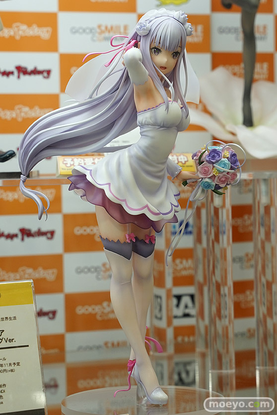 ファット・カンパニー Re：ゼロから始める異世界生活 エミリア ウェディングVer. フィギュア iTANDi Noa 撮りおろし画像 03