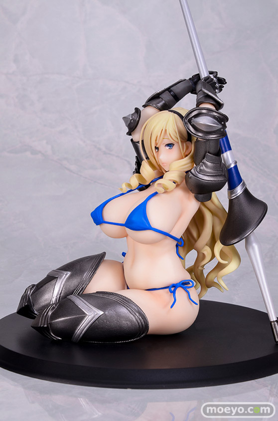 Q-six スィーリア・クマーニ・エイントリー 第10話エンドカードver.(illustrated by JOYRIDE) GUN METALLIC ver. ノルグレコ フィギュア エロ キャストオフ 03