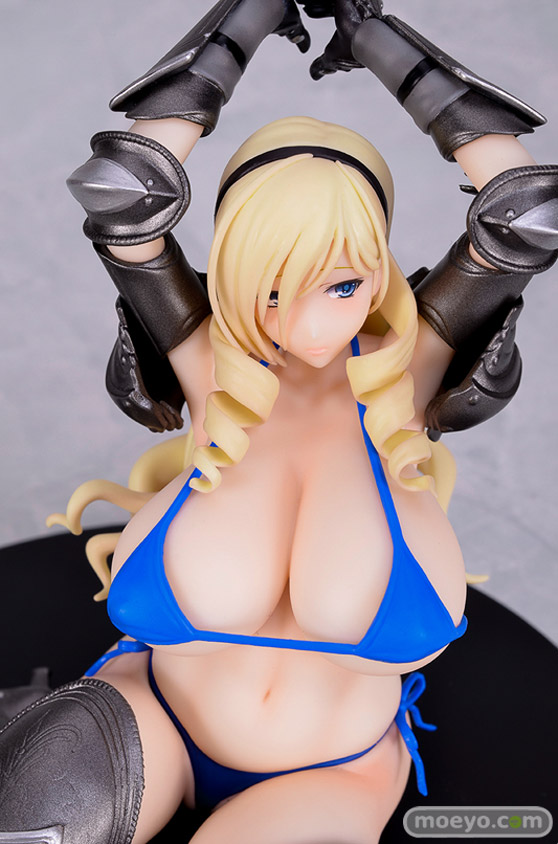 Q-six スィーリア・クマーニ・エイントリー 第10話エンドカードver.(illustrated by JOYRIDE) GUN METALLIC ver. ノルグレコ フィギュア エロ キャストオフ 08