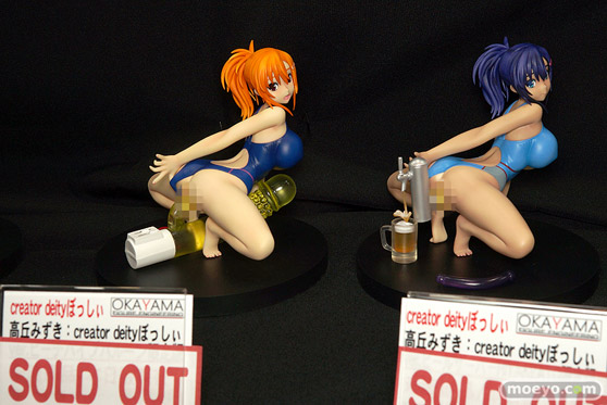 画像　フィギュア　サンプル　レビュー　ワンダーフェスティバル 2019［冬］ オルカトイズ　花畑と美少女 岡山フィギュア・エンジニアリング エロ キャストオフ 27