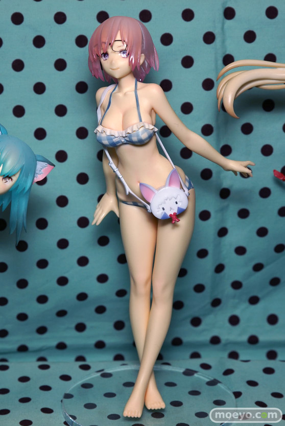 画像　フィギュア　サンプル　レビュー　ワンダーフェスティバル 2019［冬］　８ＢＥＡＭ Kuni20xx ねこみんと。 16