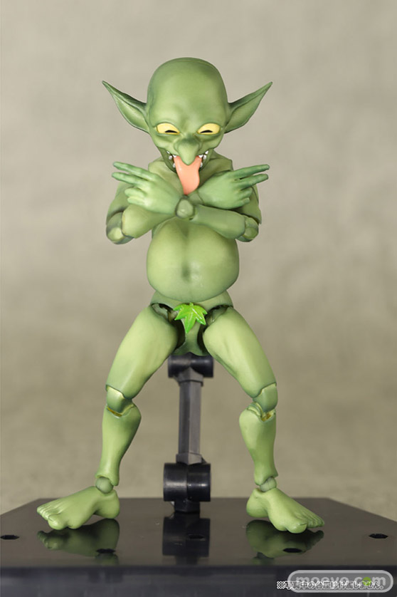 スカイチューブ Love Monsters ゴブリンくん 可動フィギュア 01