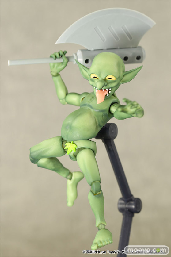 スカイチューブ Love Monsters ゴブリンくん 可動フィギュア 02