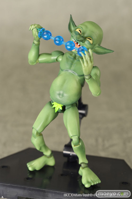 スカイチューブ Love Monsters ゴブリンくん 可動フィギュア 03