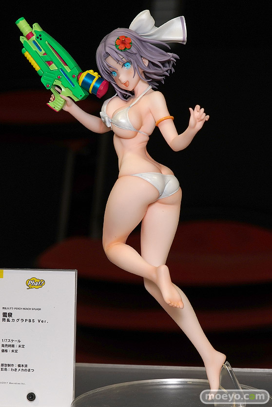 ファット・カンパニー 閃乱カグラ PEACH BEACH SPLASH 雪泉 閃乱カグラPBS Ver. フィギュア 橋本涼 わきメカのまつ 03