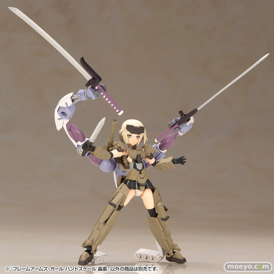 コトブキヤ フレームアームズ・ガール ハンドスケール 轟雷 プラモデル フィギュア 清水康智 渡部雅史 南田香名 11