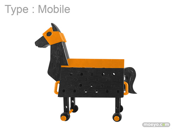 スカイチューブ Love Toys Vol.3 三角木馬 Wooden horse Halloween Ver. プラキット 02