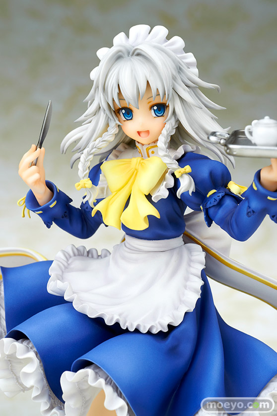 キューズQ 東方Project 十六夜咲夜 東方香霖堂版 i-con 920-3 藍色空色 フィギュア 02