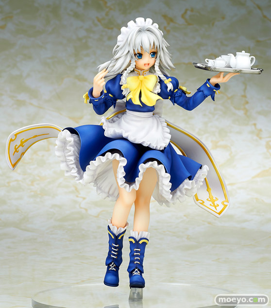 キューズQ 東方Project 十六夜咲夜 東方香霖堂版 i-con 920-3 藍色空色 フィギュア 04