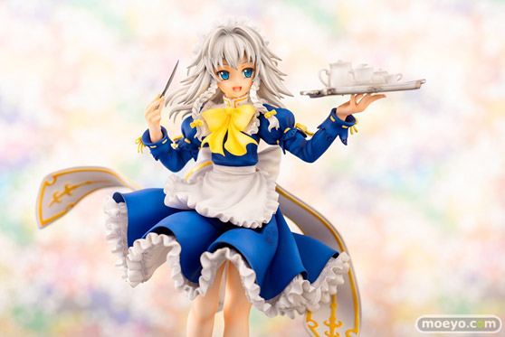 キューズQ 東方Project 十六夜咲夜 東方香霖堂版 i-con 920-3 藍色空色 フィギュア 09