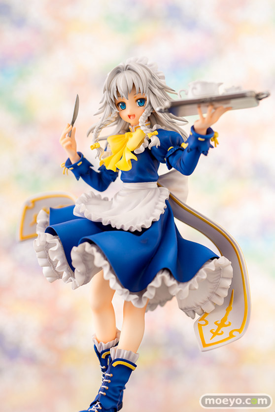 キューズQ 東方Project 十六夜咲夜 東方香霖堂版 i-con 920-3 藍色空色 フィギュア 10