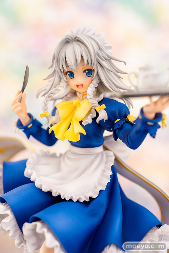 キューズQ 東方Project 十六夜咲夜 東方香霖堂版 i-con 920-3 藍色空色 フィギュア 12