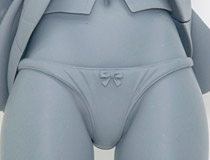 恥じらいながらも自らスカートをたくし上げたエロエロポーズ！スカイチューブ新作フィギュア「T2 ART★GIRLS 花園姫香 illustration by Tony」監修中原型が展示！【WF2019冬】