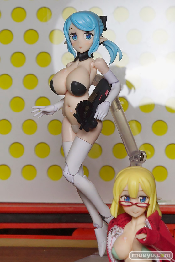 画像　フィギュア　サンプル　レビュー　ワンダーフェスティバル 2019［冬］　はちみつ工房 パラダイス・カフェ 卓球模型 21