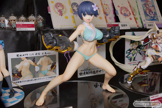 ホビーストック 閃乱カグラ 夜桜 水着ver. あじけん わんだい ウイング フィギュア キャストオフ 01