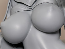 八重樫南さんイラストのガチエロフィギュアが登場！ロケットボーイ新作エロフィギュア「八重樫南 オリジナルキャラクター（仮）」監修中原型が展示！【WF2019冬】