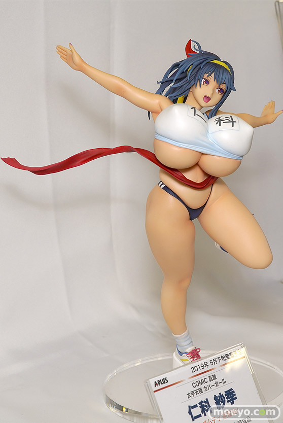 エイプラス COMIC真激 太平天極カバーガール 仁科紗季 ムチムチッ運動会！ エロ フィギュア 龍佑02