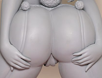 お尻を鷲掴みなエロポーズ！BINDing新作美少女エロフィギュア「BINDing クリエイターズ オピニオン オリジナルバニーガール」監修中原型が展示！【WF2019冬】