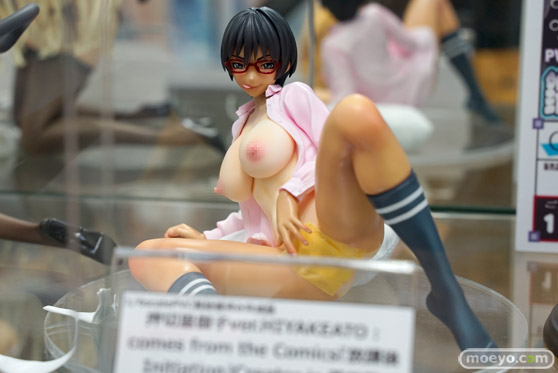 花畑と美少女 押切里伽子ver.HIYAKEATO：comes from the Comics『放課後Initiation』Creator is 荒井啓 エロ フィギュア 川崎和史 撮りおろし 01