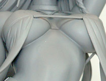 かっこよくセクシー！ヴェルテクス新作美少女フィギュア「シャイニング・ビーチヒロインズ ソニア-水着Ver.-」監修中原型が展示！【WF2019冬】