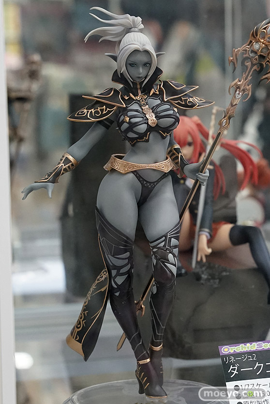 オーキッドシード リネージュ2 ダークエルフ 石長櫻子 フィギュア 01