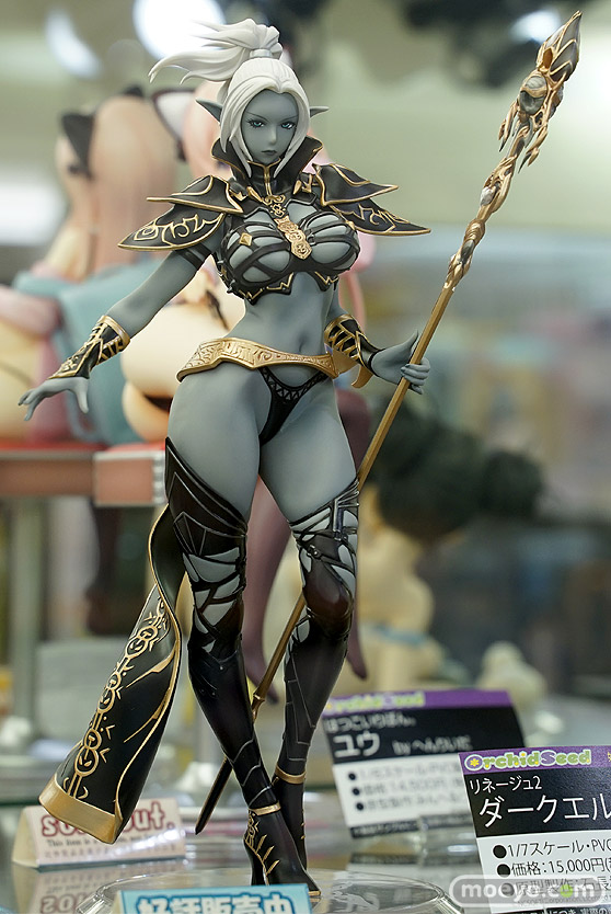 秋葉原の新作フィギュア展示の様子 40