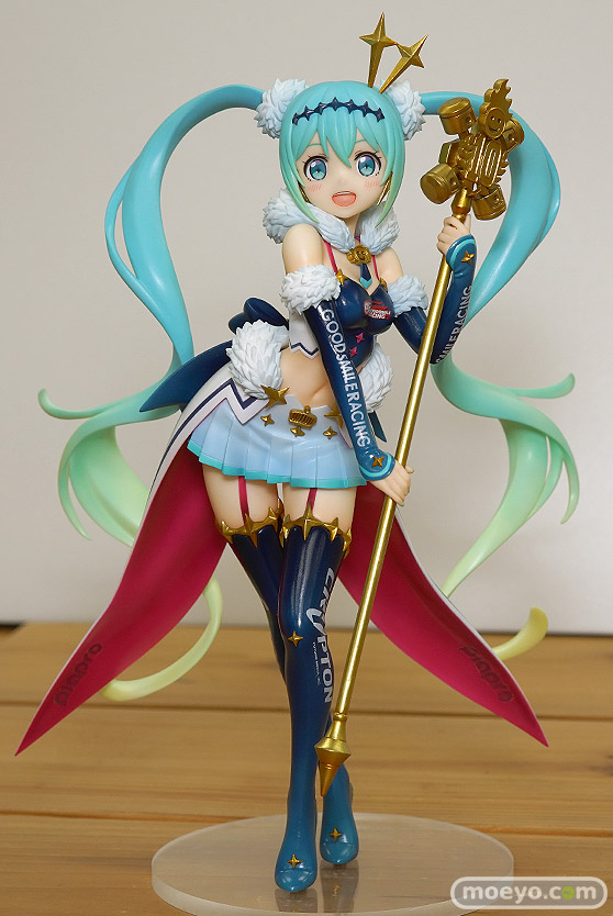 アクアマリン 初音ミク GTプロジェクト レーシングミク 2018 Challenging to the TOP フィギュア 榊馨 えこし 01