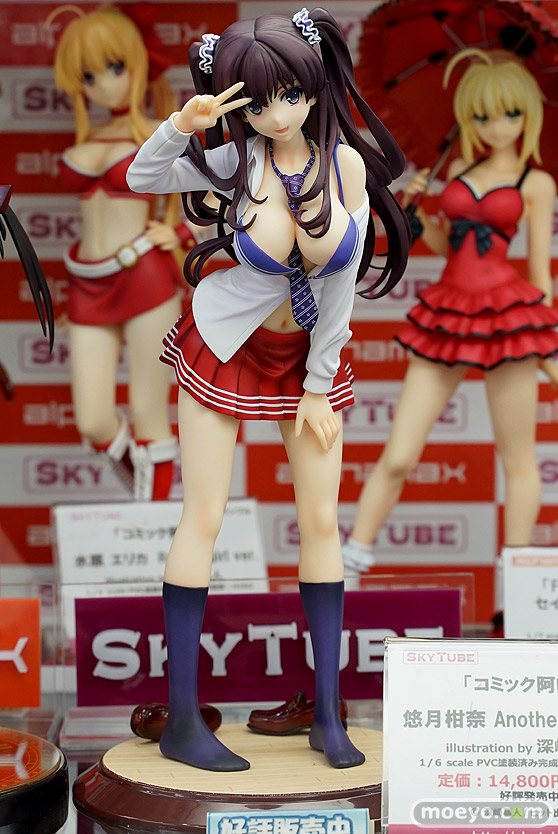 秋葉原の新作フィギュア展示の様子 30