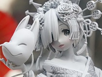 華やかさと色気！F:NEX新作美少女フィギュア「Re:ゼロから始める異世界生活 レム -花魁道中-」監修中原型がアキバで展示！