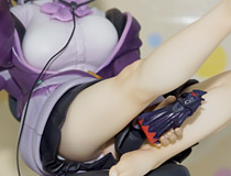 自宅での怠惰な一面をイメージし立体化。メガハウス新作美少女フィギュア「GRIDMANギャルズ SSSS.GRIDMAN 新条アカネ」彩色サンプルが展示！【メガホビ2019春】