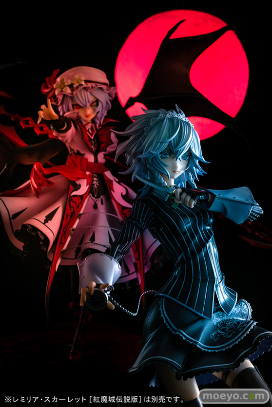 キューズQ 東方Project 十六夜咲夜 紅魔城伝説版 Noin えこし 晩杯あきら フィギュア 15