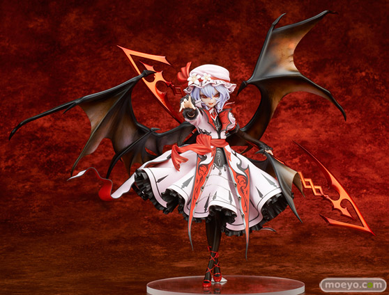 キューズQ 東方Project レミリア・スカーレット［紅魔城伝説版］ 再販 フィギュア Noin ei 晩杯あきら フィギュア 01