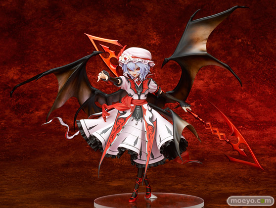 キューズQ 東方Project レミリア・スカーレット［紅魔城伝説版］ 再販 フィギュア Noin ei 晩杯あきら フィギュア 05